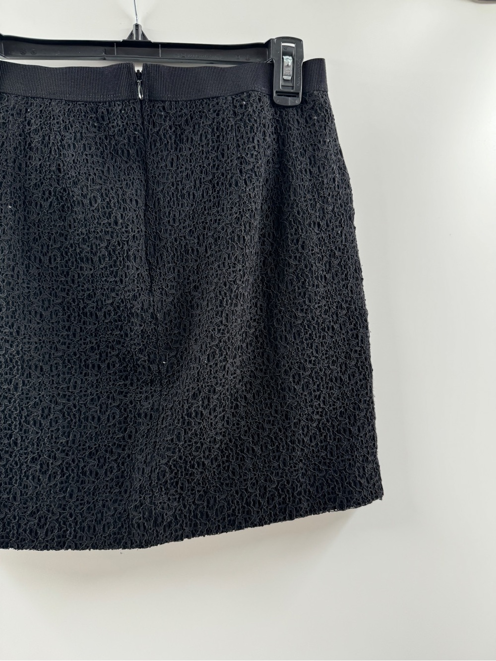 Ann Taylor Petite Textured Mini Skirt Women's 6P Black - Picture 7 of 7